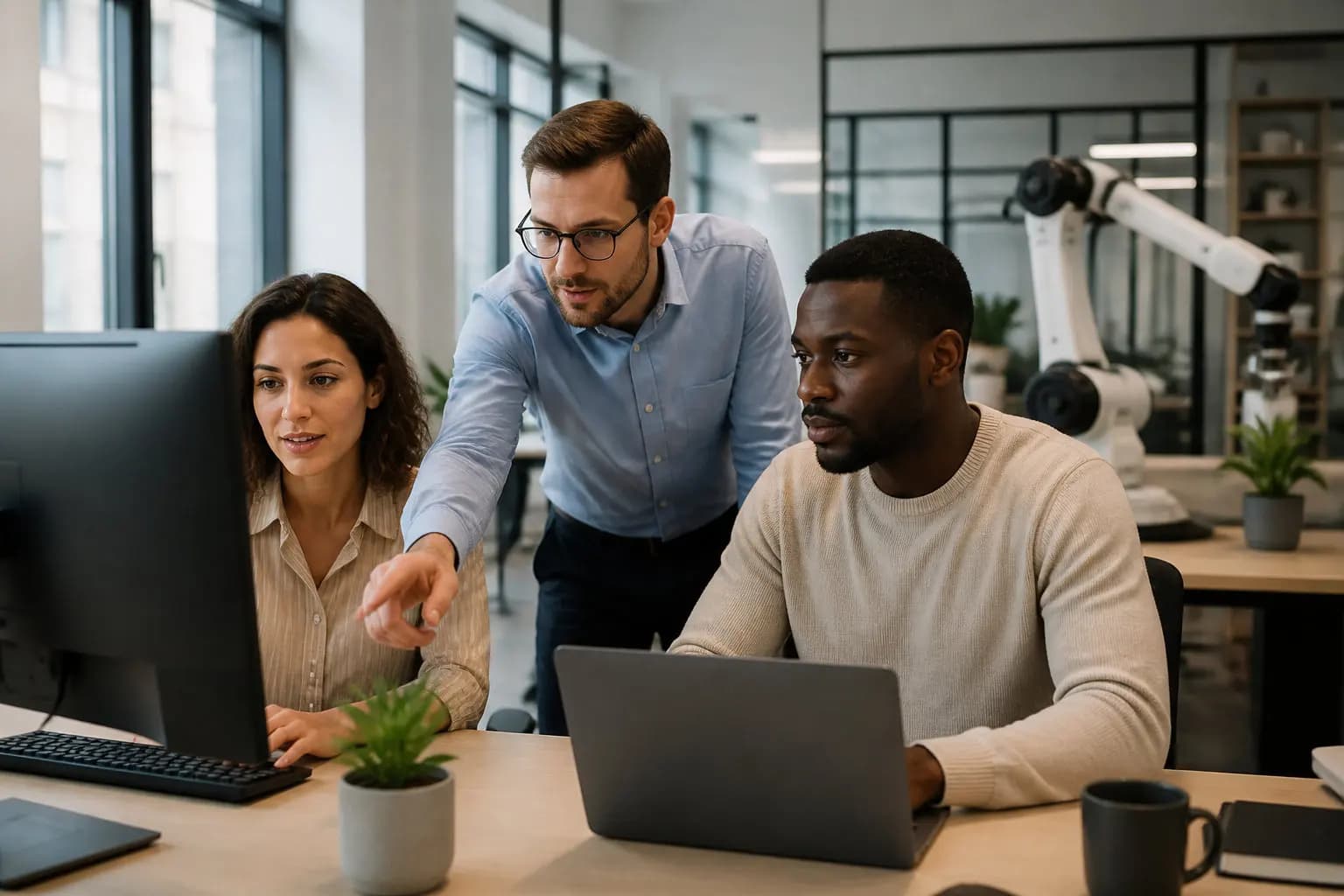 Productivité accrue via l'automatisation des processus simples